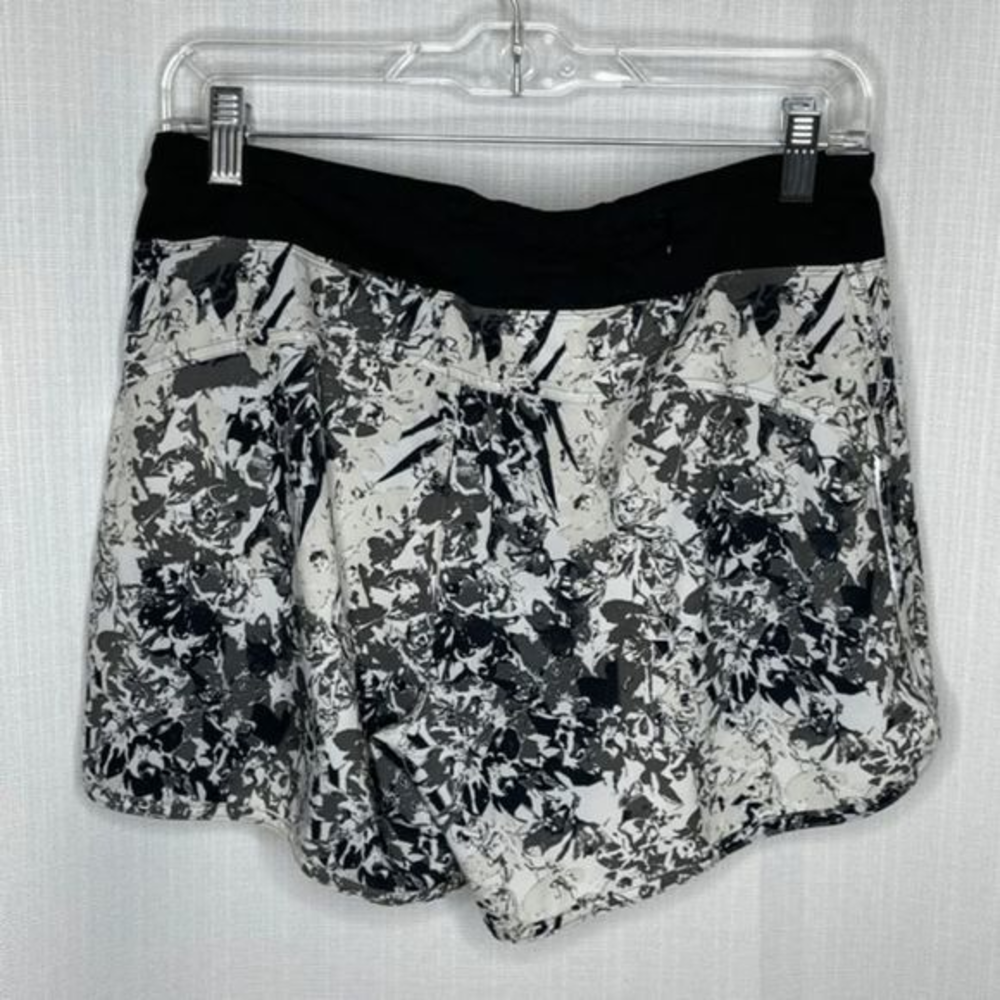 Lole Black White Toile Athletic‎ Shorts